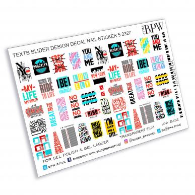 Decal nail sticker Posters