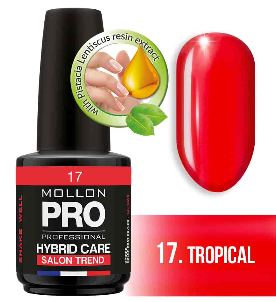 Mollon Pro Gel Polish HYBRID CARE SALON TREND UV/LED т017