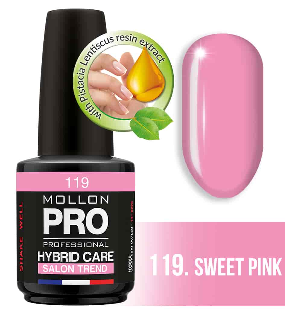 Mollon Pro Gel Polish HYBRID CARE SALON TREND UV/LED т119