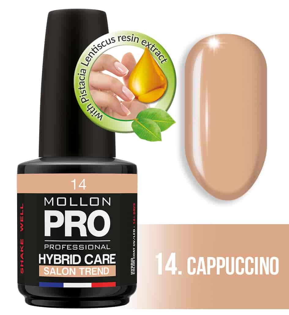 Mollon Pro Gel Polish HYBRID CARE SALON TREND UV/LED т014