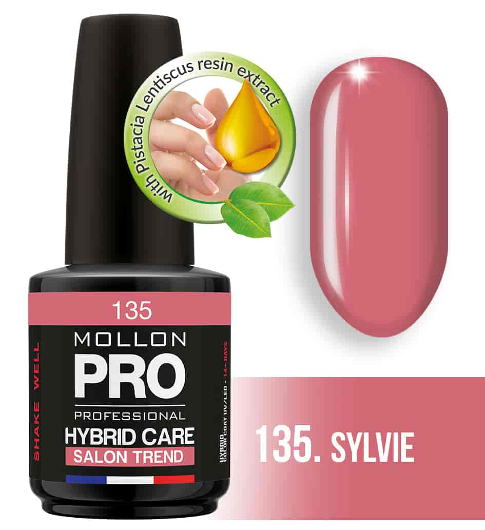 Mollon Pro Gel Polish HYBRID CARE SALON TREND UV/LED т135