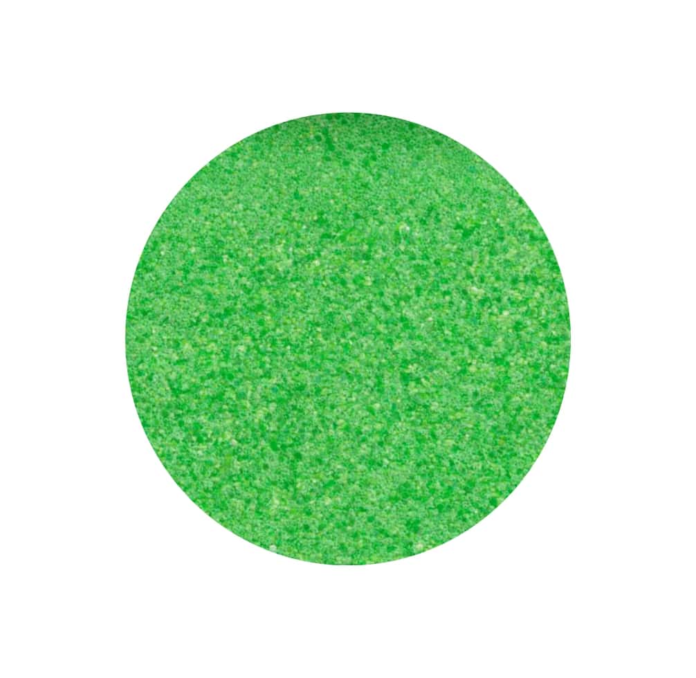 Glitter Dust Green Rainbow