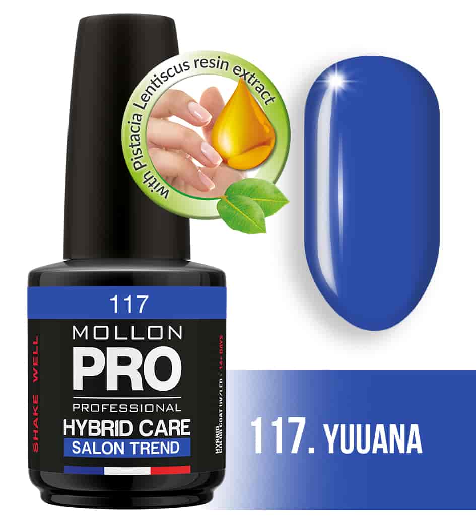 Mollon Pro Gel Polish HYBRID CARE SALON TREND UV/LED т117