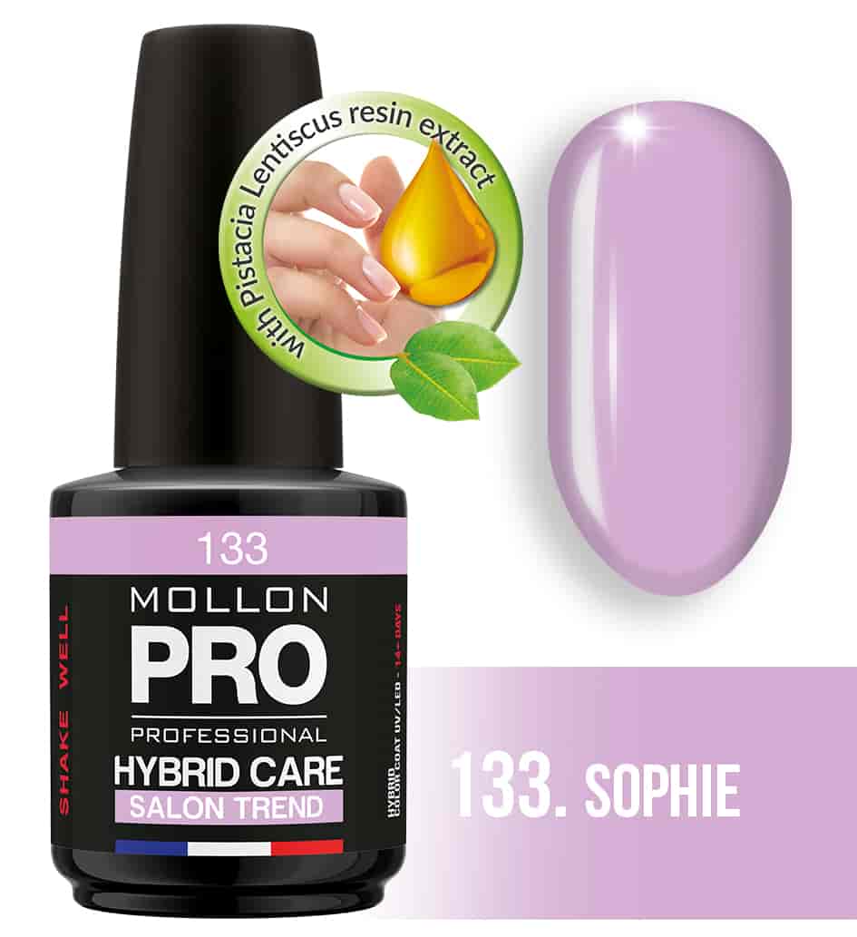 Mollon Pro Gel Polish HYBRID CARE SALON TREND UV/LED т133