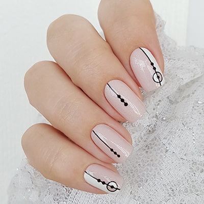 Decal nail sticker You & Me