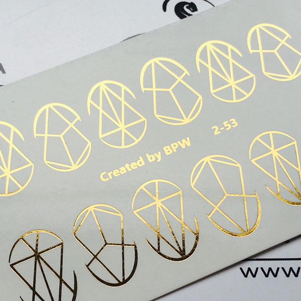 Decal nail sticker Geometry