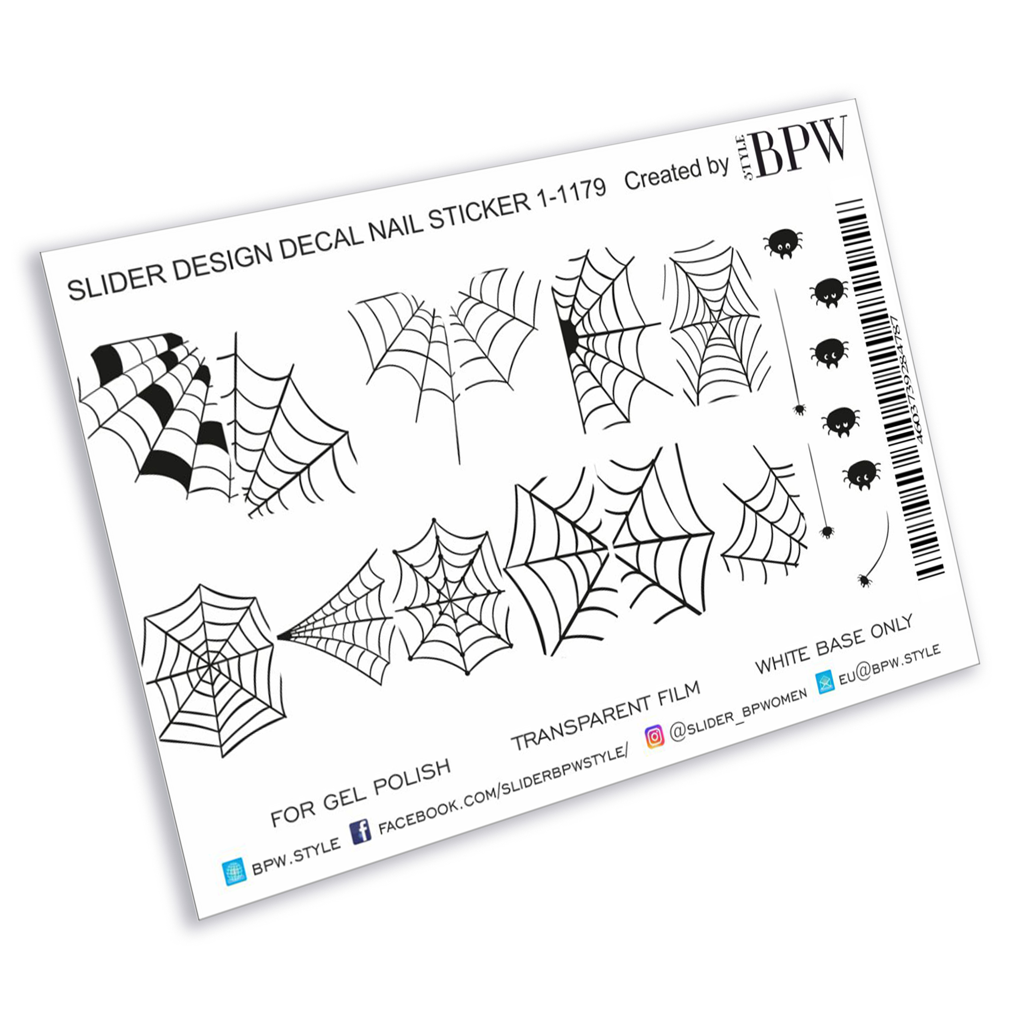 Decal sticker Spiderweb