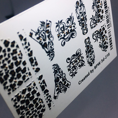 Decal sticker 3D Leopard