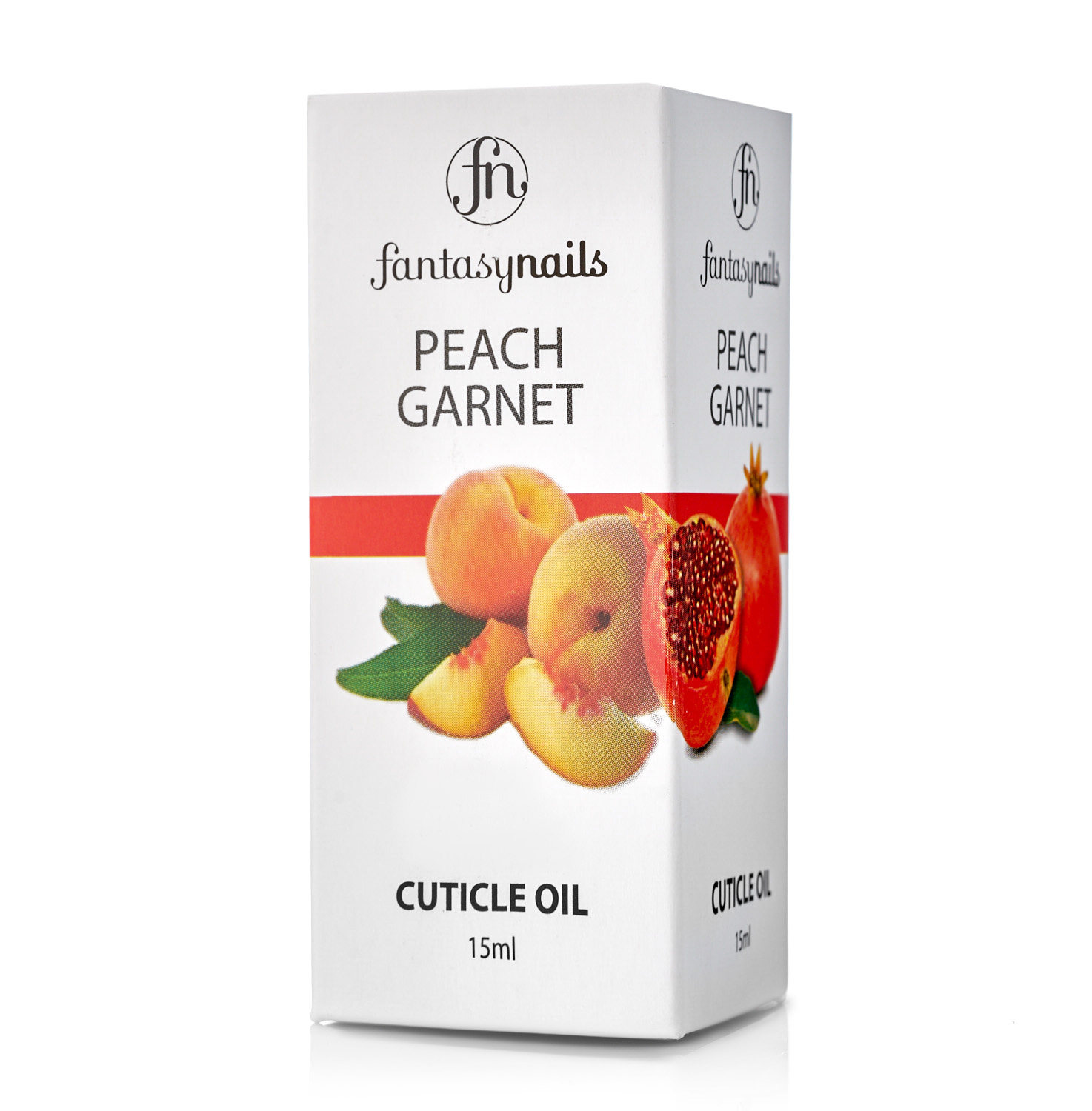 Cuticle oil Peach/Garnet (with brush) 15 ml