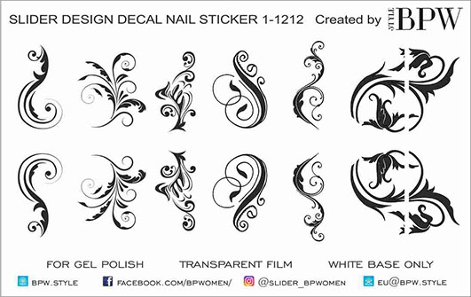 Decal sticker Tracery