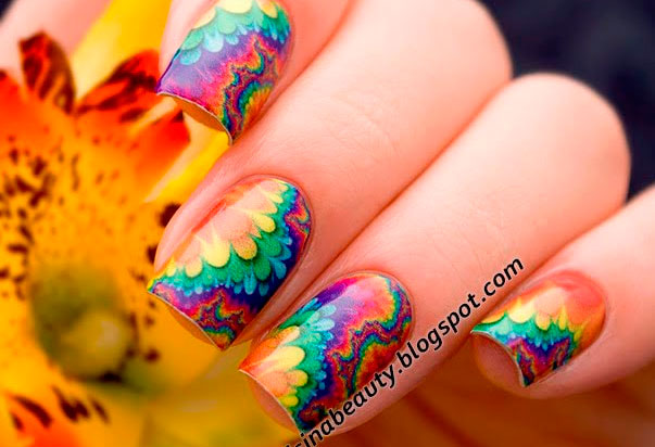 ​Manicure with nail wrap