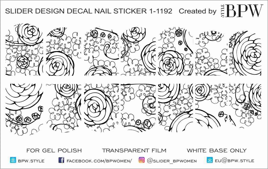 Decal sticker Graphic flowers