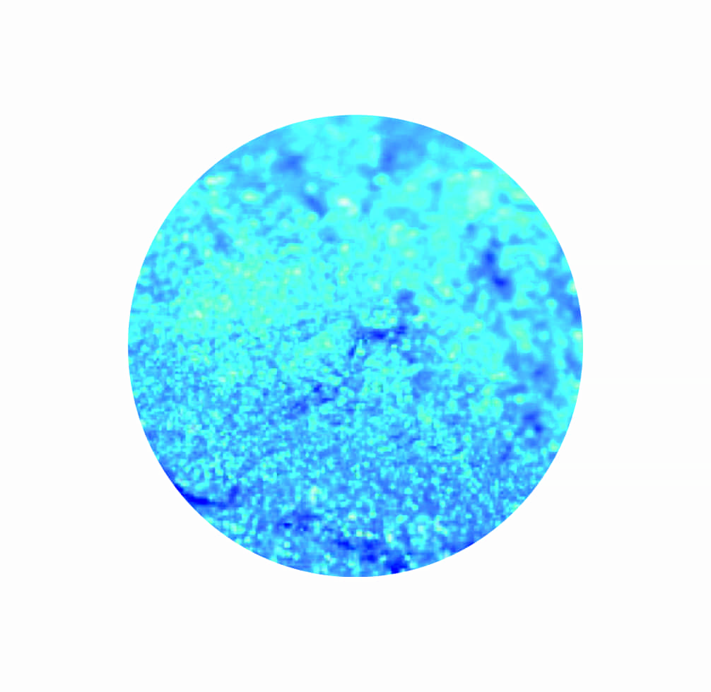 Glitter Dust Neon Blue
