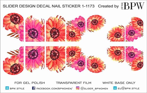 Decal sticker Flowers