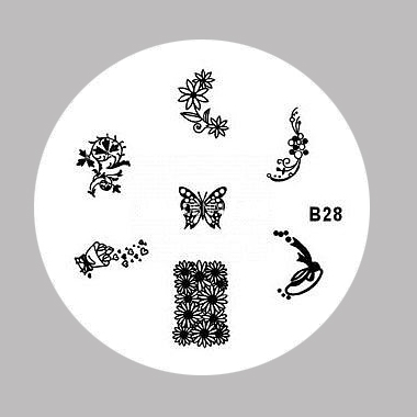 Stamping plate B028