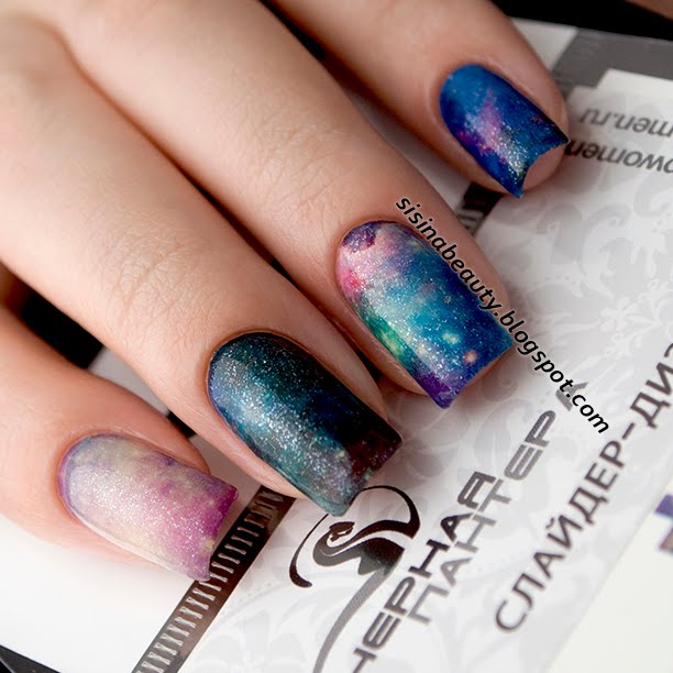 Decal nail sticker Cosmic