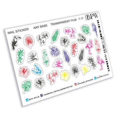 Nail stickers Summer set