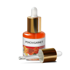 Cuticle oil Peach/Garnet with a pipette 15 ml