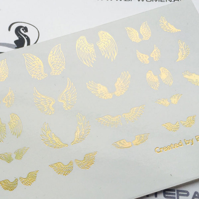 Decal nail sticker Wings