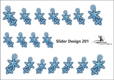 Decal nail stickers Snowflake
