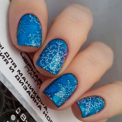 Decal nail sticker Snowflakes
