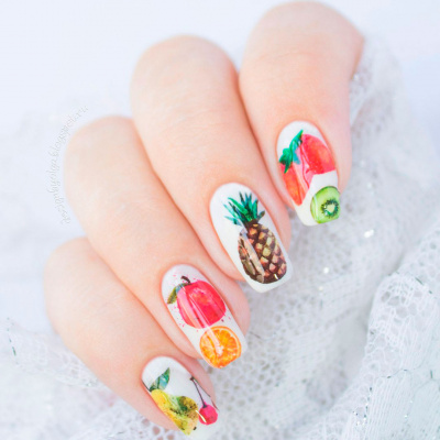 Decal nail sticker Fruits
