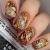 Decal nail sticker Ethnic pattern