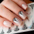 Decal nail sticker Lace pattern