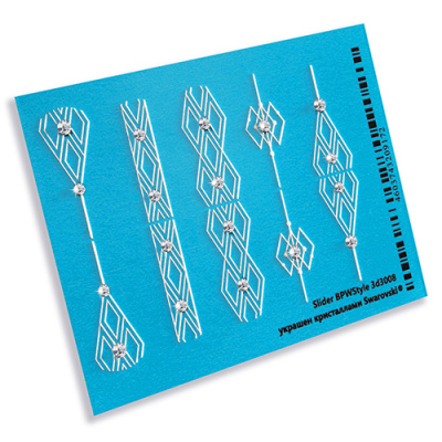 Decal sticker 3D crystal Geometry 2