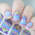 Decal nail sticker Watercolor ethnic