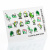 Decal sticker 3D Geometry with leaves