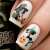 Decal nail stickers Witches