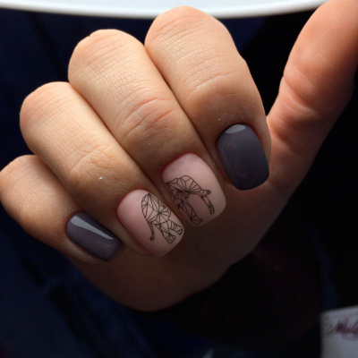 Decal nail stickers Animals