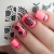 Decal nail sticker Pattern with dots