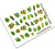 Decal sticker 3D Summer leaves