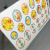 Decal sticker 3D Frames with flowers