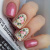 Decal nail sticker Dots & flowers
