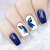 Decal nail stickers Blue butterflies