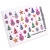 Decal sticker 3D Christmas with crystalls