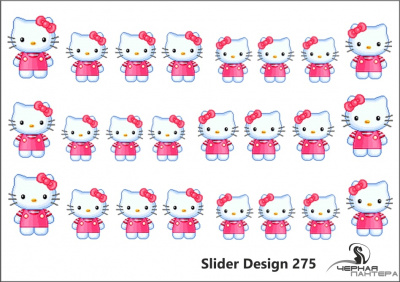 Decal nail stickers Kitty
