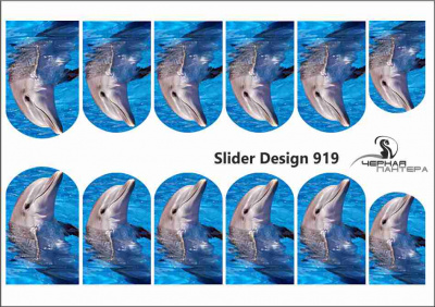 Decal nail sticker Dolphins