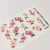 Decal sticker 3D Pink flowers mix