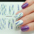 Decal nail stickers Lavender