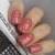 Decal nail stickers Pink leopard