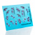 Decal sticker 3D Net with flowers
