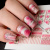Decal sticker Pink lace
